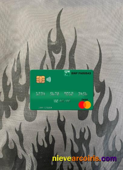 Mauritania BNP Paribas mastercard photolook